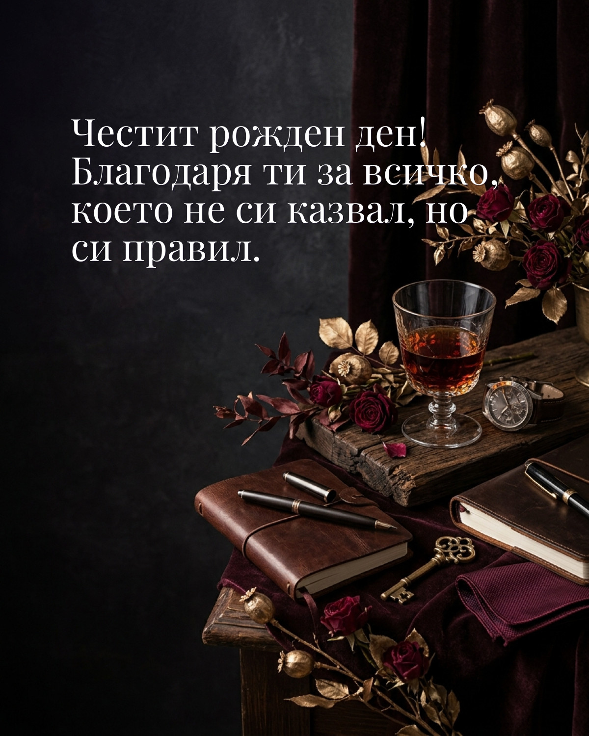 Картичка за баща: „Честит рожден ден! Благодаря ти за всичко, което не си казвал, но си правил“